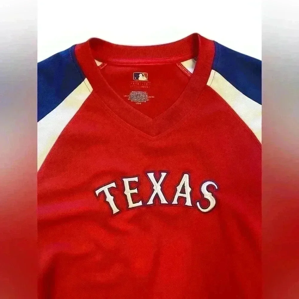 Texas Rangers Baseball Jersey Size Large - Picture 4 of 8
